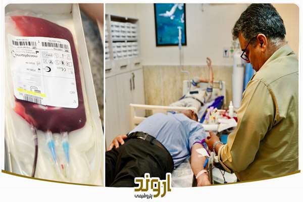  پایگاه اهدای خون با استقبال کارکنان برگزار شد